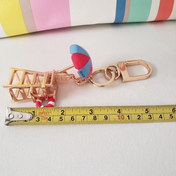 Tory Burch Lifeguard Chair keychain RARE - Picture 4 of 7